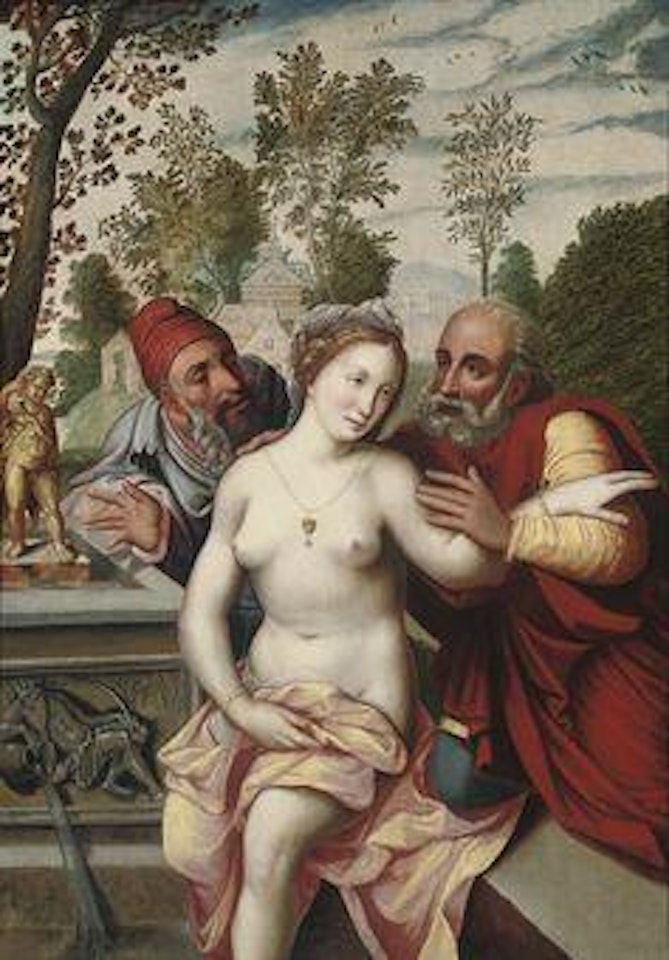 Susannah and the Elders by Jan Matsys