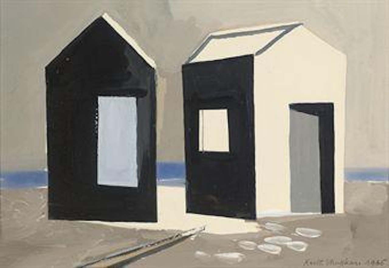 Beach Huts by Keith Vaughan