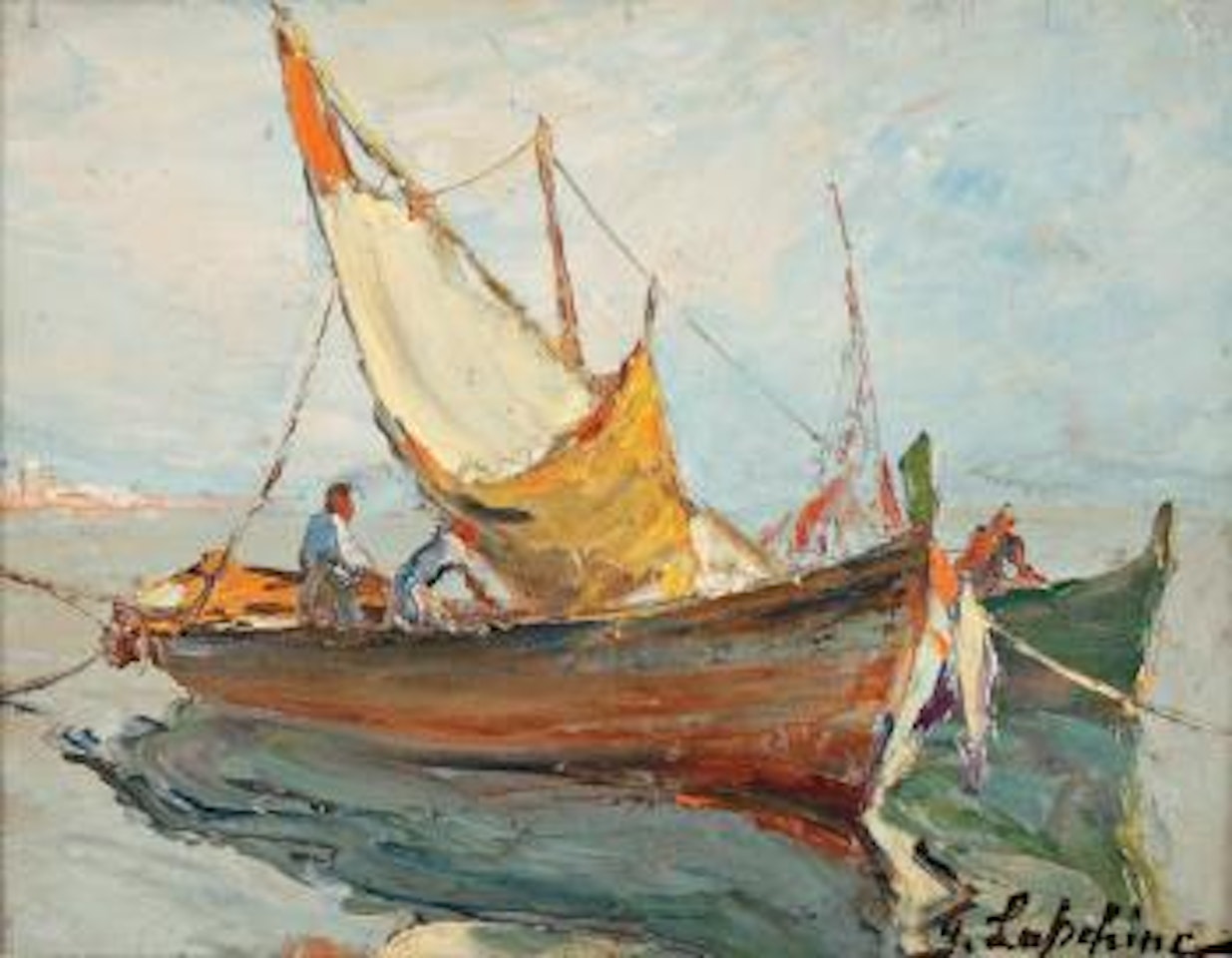 Marine du midi by Georgij Aleksandrovic Lapschin