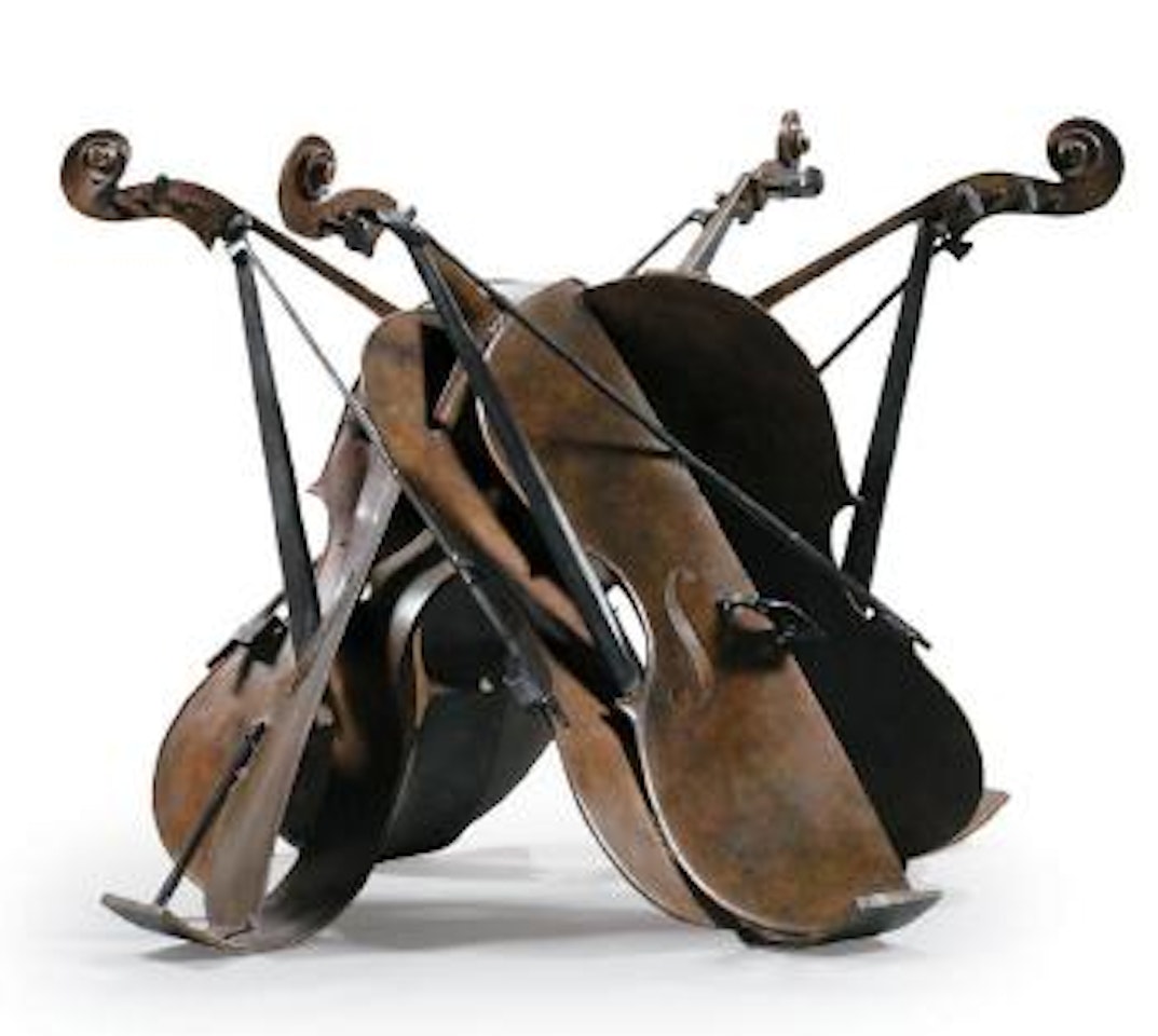 Table violon by Arman