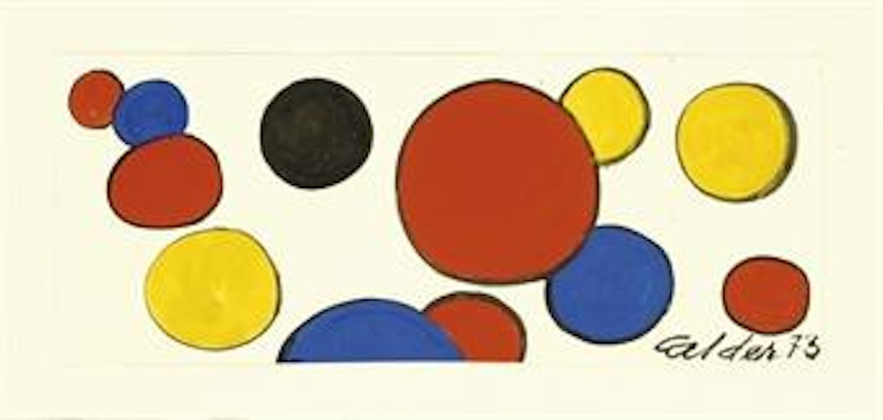 Black Disc by Alexander Calder