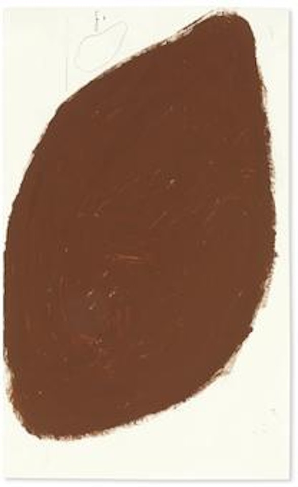 Untitled (Braun Kreuz Lemon) by Joseph Beuys