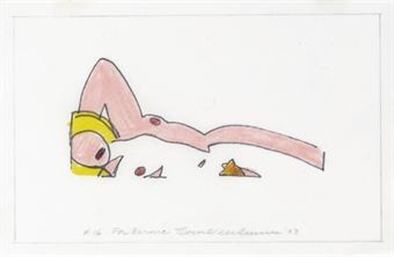 Study for Sunset Nude by Tom Wesselmann