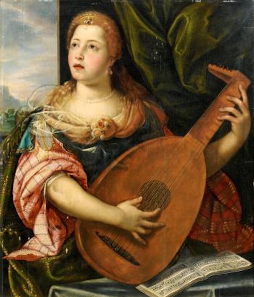 Saint Cecilia by Flemish School