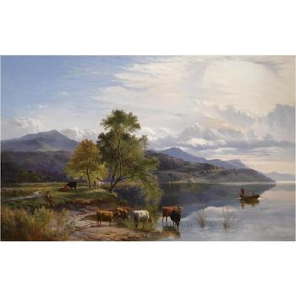 A Lakeland Scene by Sidney Richard Percy