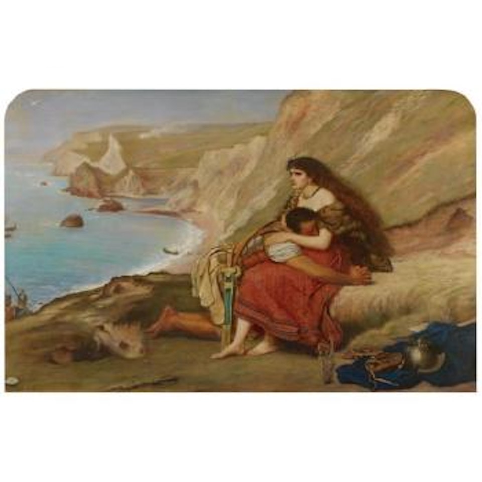 The Romans Leaving Britain by John Everett Millais