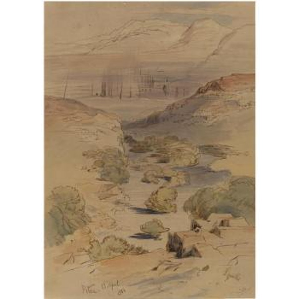 Petra by Edward Lear