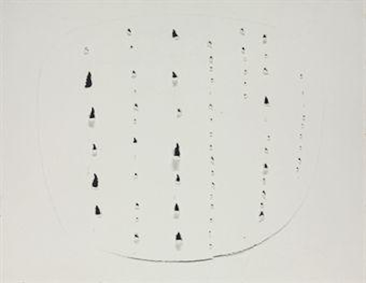 Concetto spaziale, Attese by Lucio Fontana