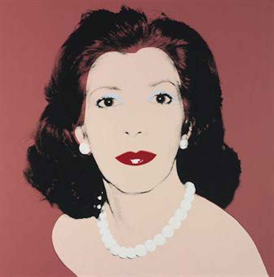 Portrait of Elsa Talayero by Andy Warhol