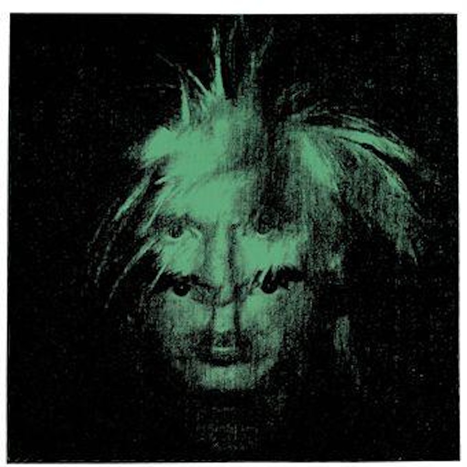 Self-Portrait (Fright Wig) by Andy Warhol