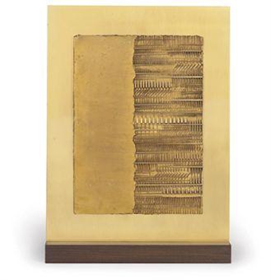 Lettera a Metà by Arnaldo Pomodoro