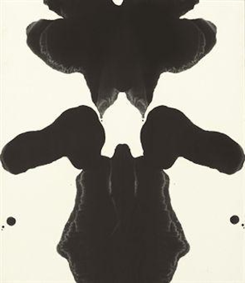 Rorschach by Andy Warhol