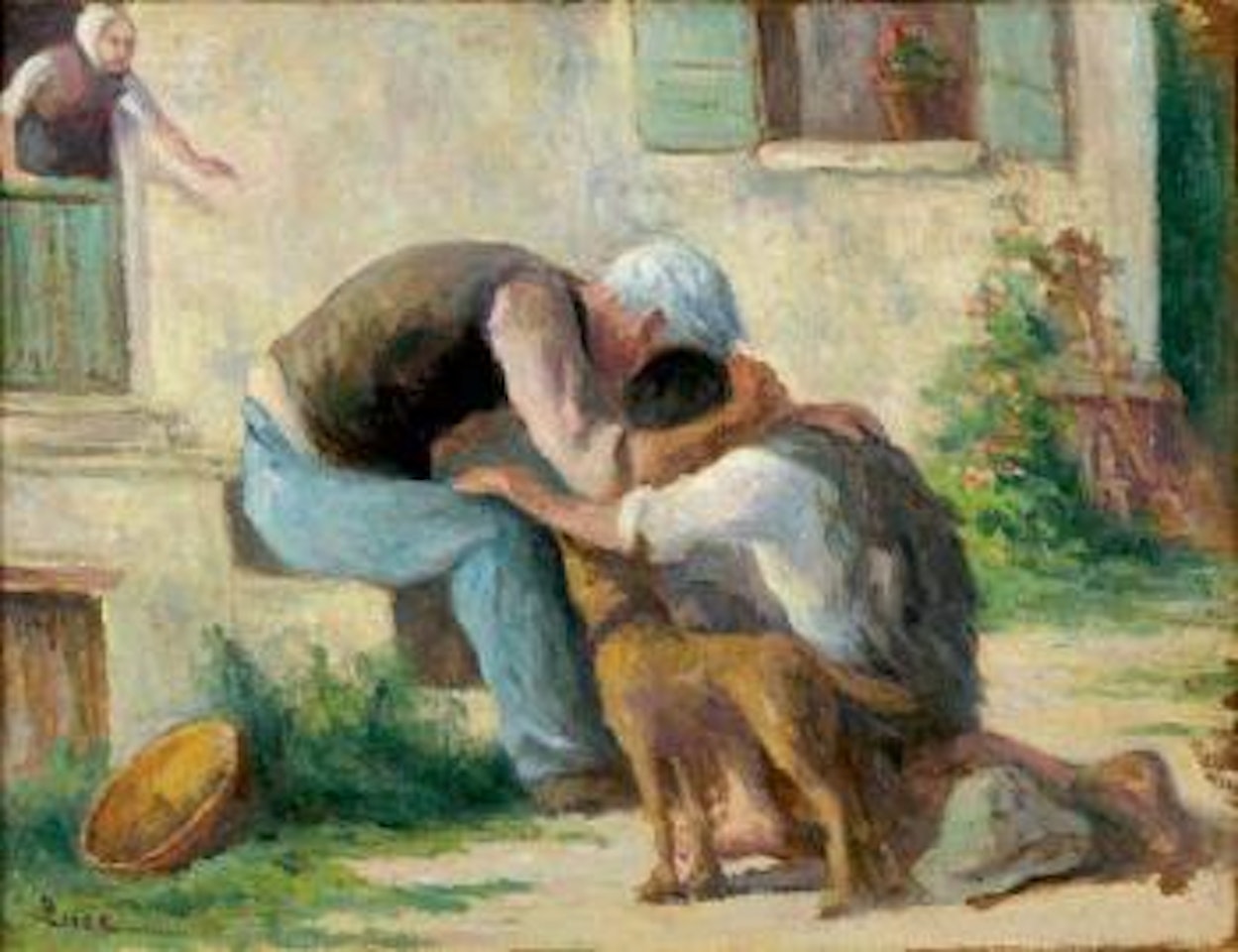 Le retour de l'enfant prodigue by Maximilien Luce