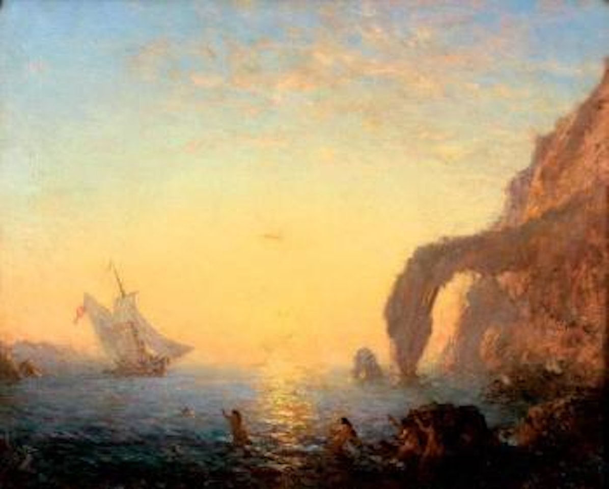 Les sirènes by Félix Ziem