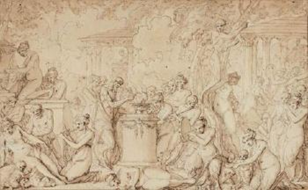 Bacchanale by Louis-Félix de la Rue