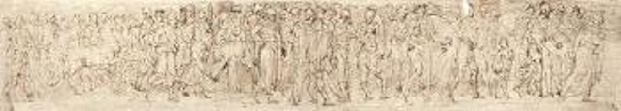 Defile militaire romain by Giulio Campi