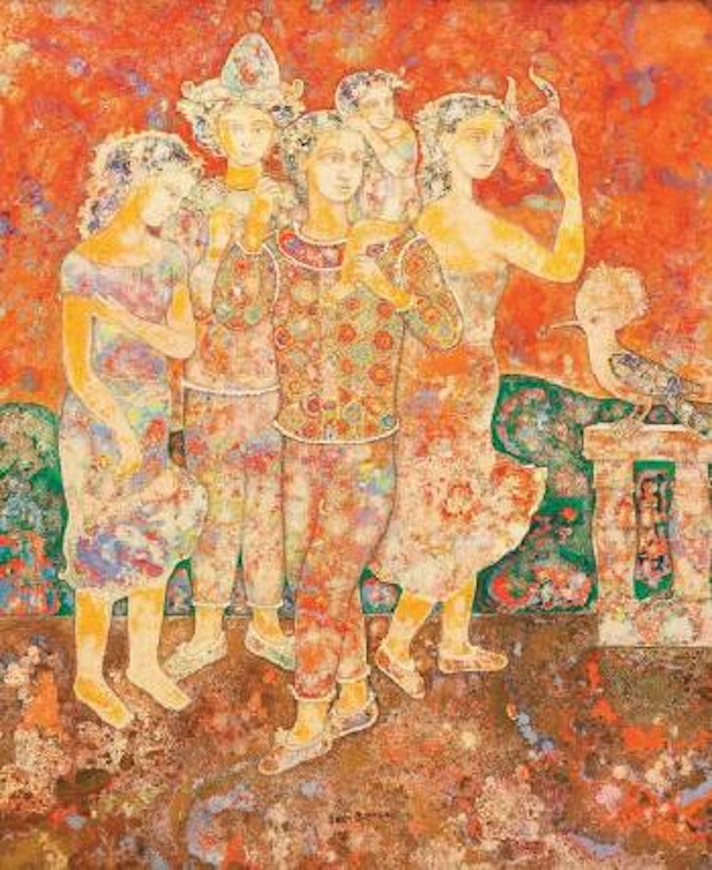 Les voyageurs by Sakti Burman