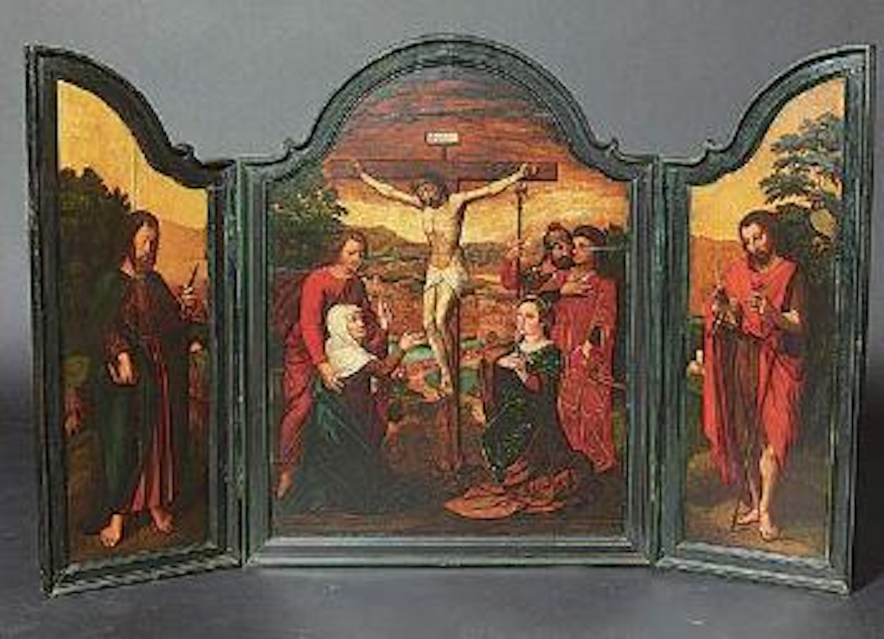 Crucifixion by Flemish School