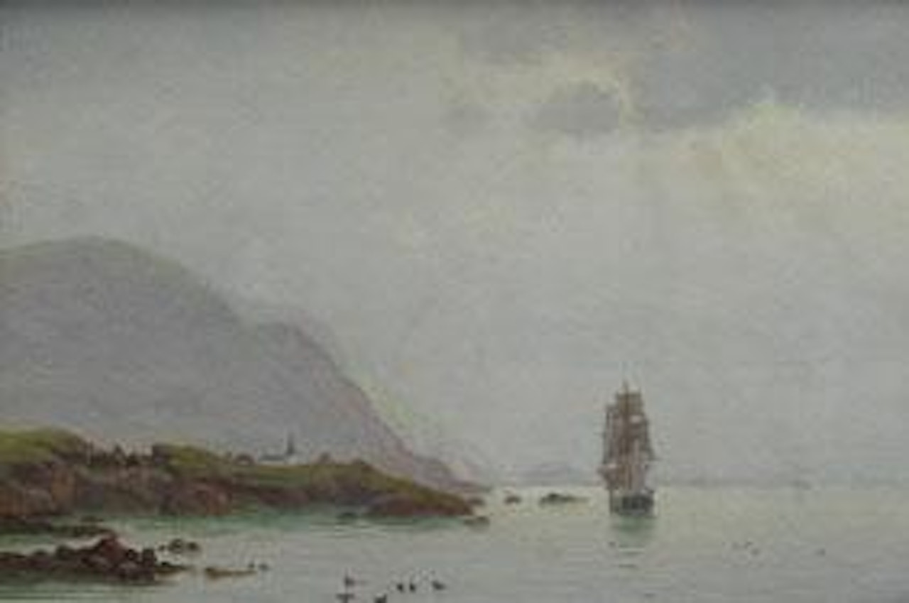 Marine, vue de Norvege by Alfred Olsen