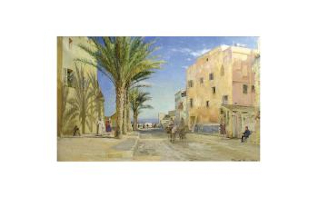 Vue d'Alger by Peder Mork Monsted