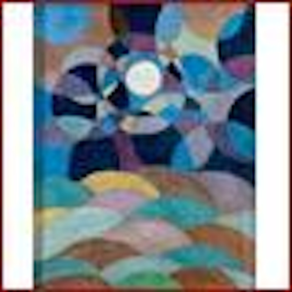 Composition en bleu by Boleslas Biegas