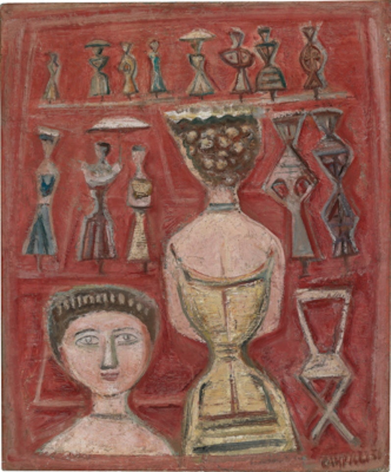Promenade by Massimo Campigli