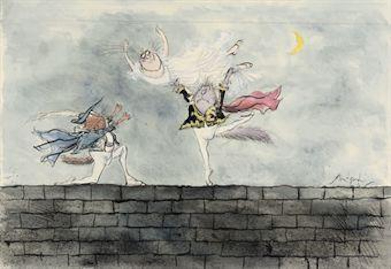 Things that go bump in the night by Ronald Searle