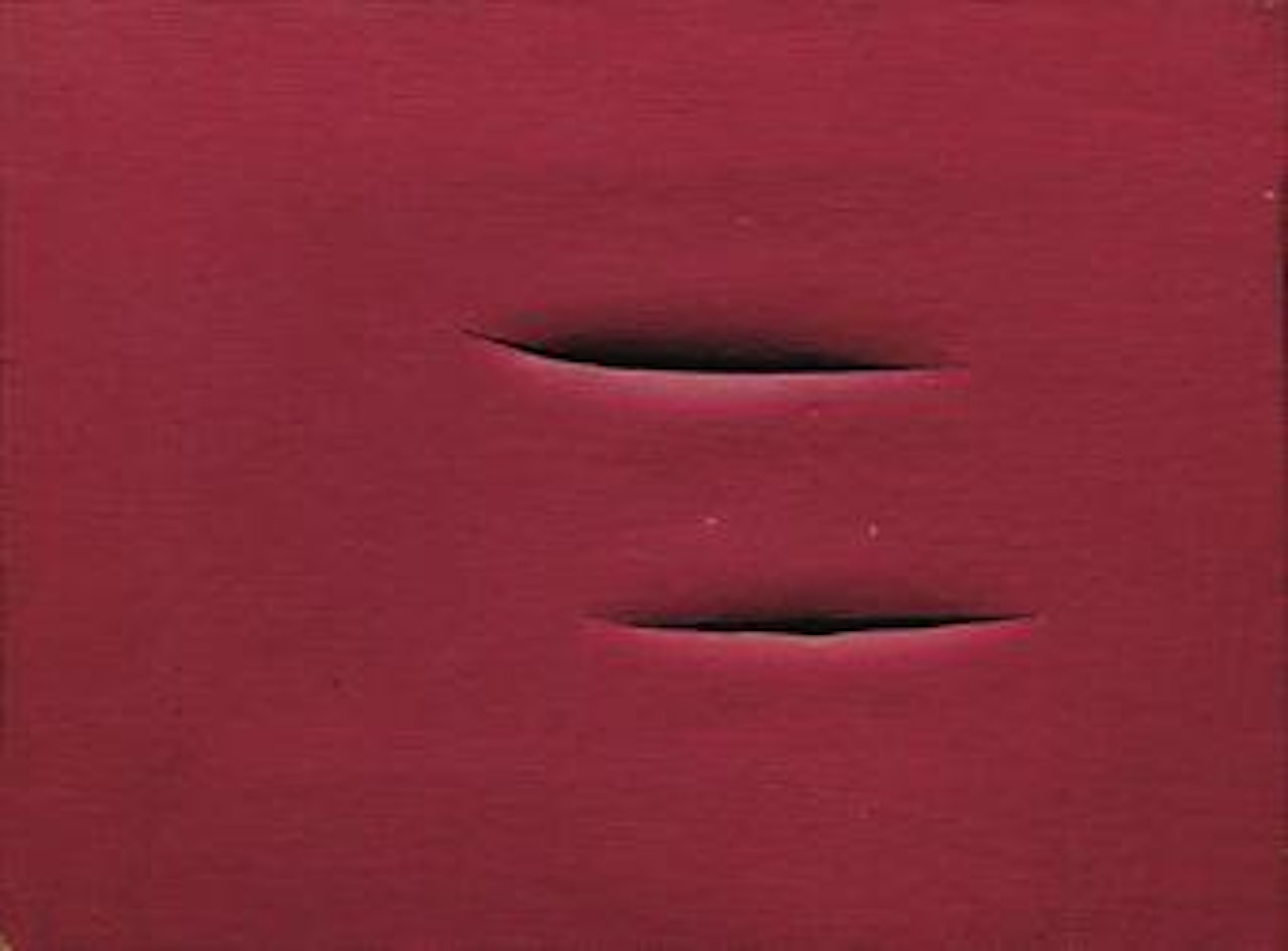 Concetto Spaziale, Attese by Lucio Fontana