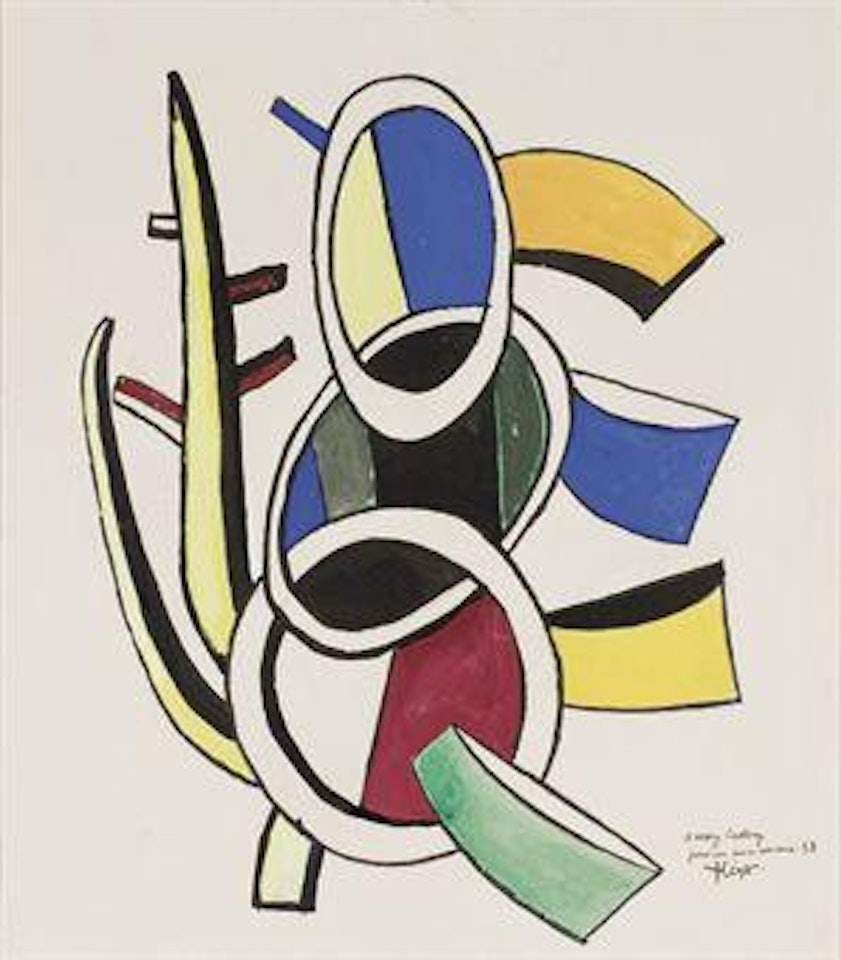 Composition by Fernand Leger