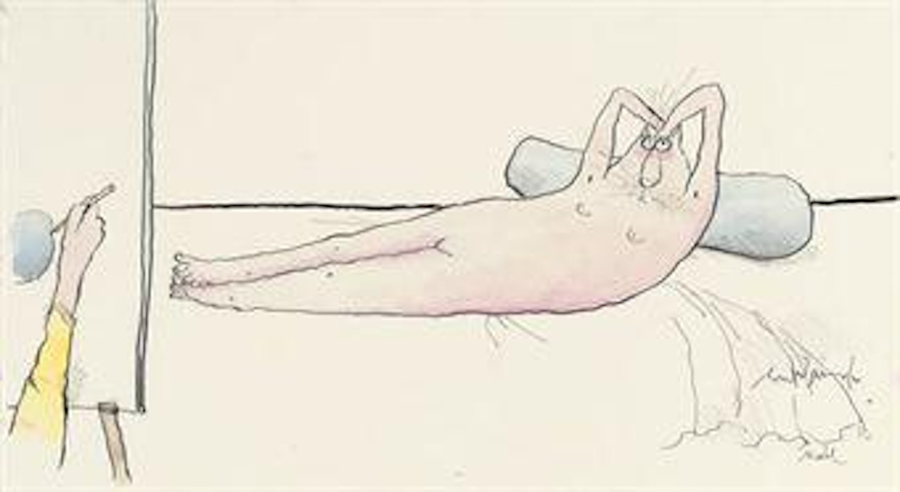 Model by Ronald Searle