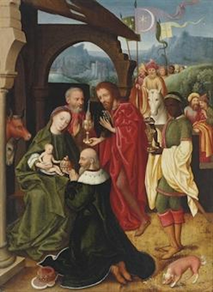 The Adoration of the Magi by Adriaen Isenbrandt