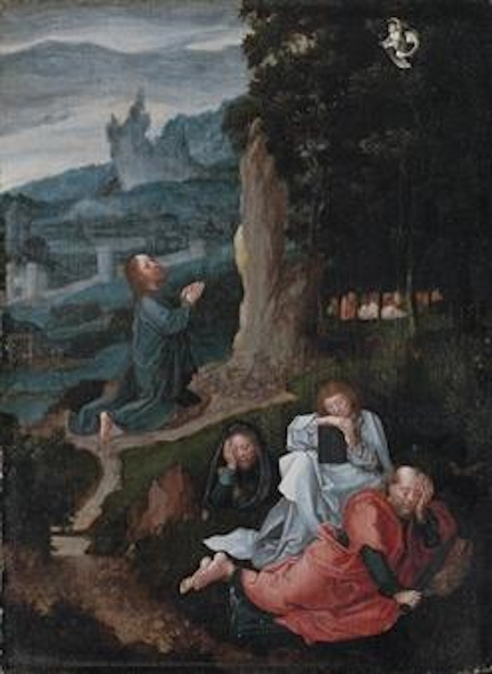 The Agony in the Garden by Joachim Patenier