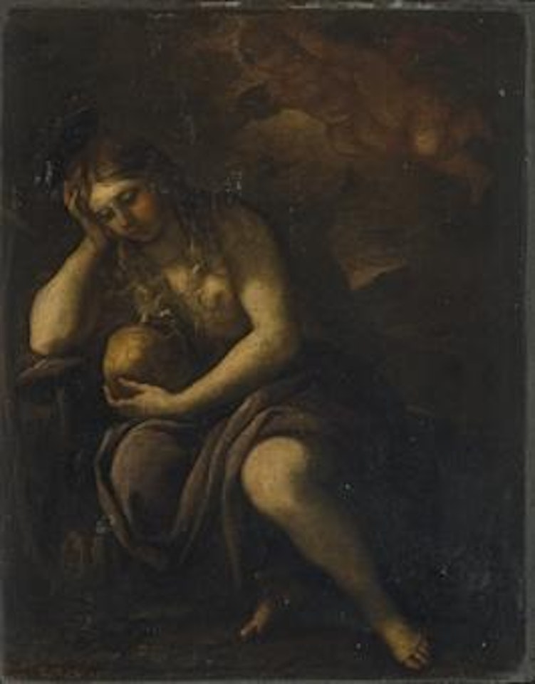 The Penitent Mary Magdalene by Circle of Luca Giordano