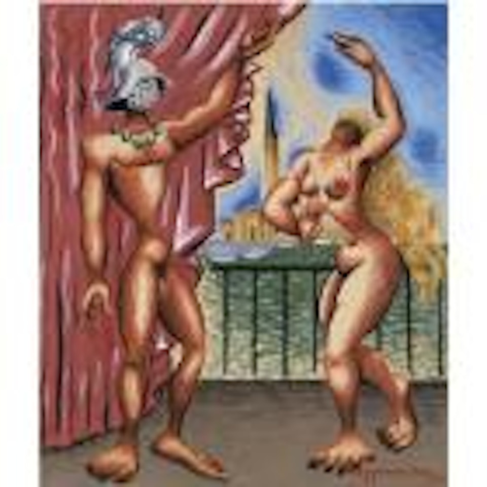 Two Italians by Nikos Engonopoulos