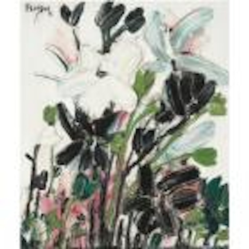 Fleurs Blanches Et Noires by Thanos Tsingos