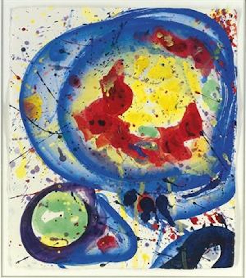 Untitled (SF63-322) by Sam Francis