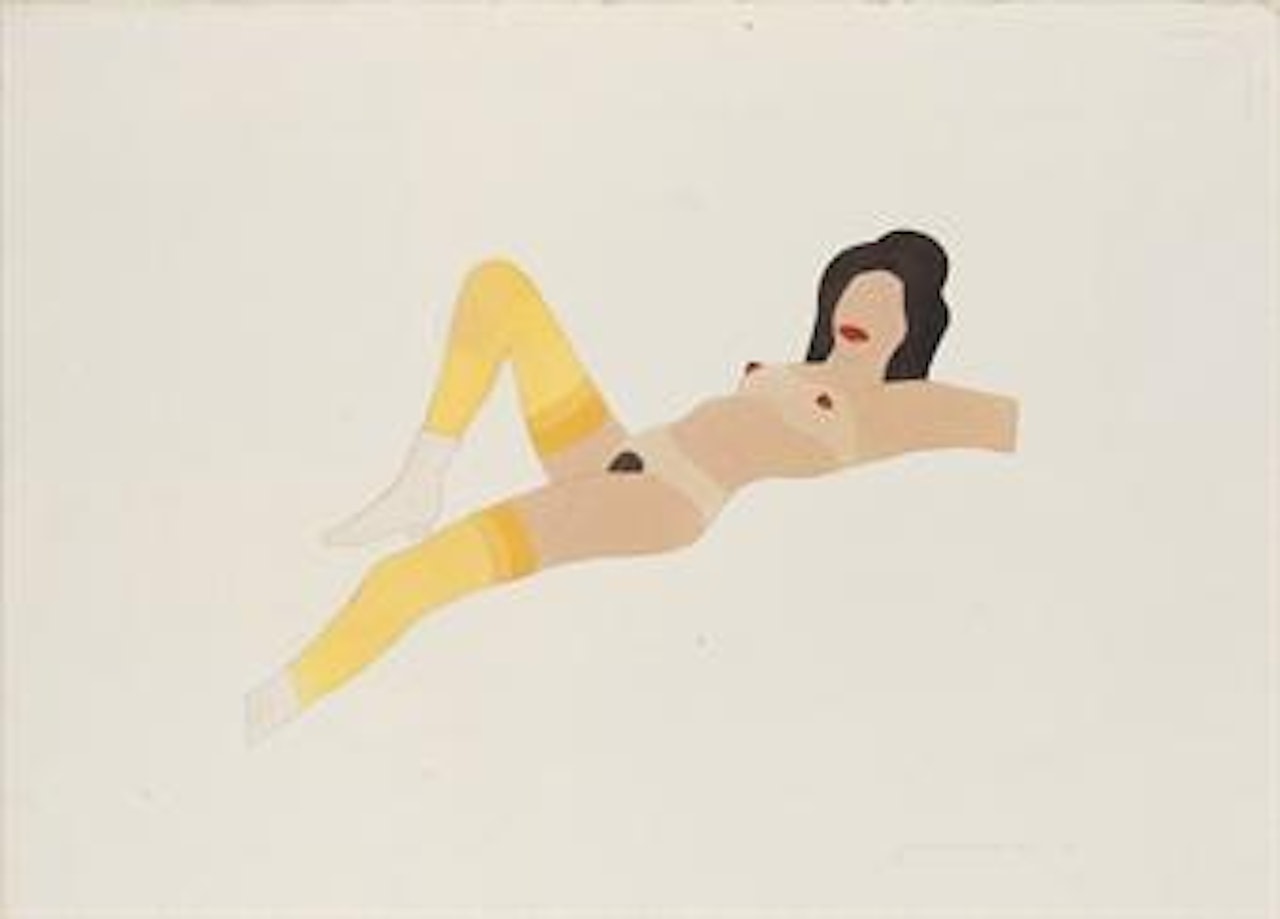 Embossed Nude by Tom Wesselmann