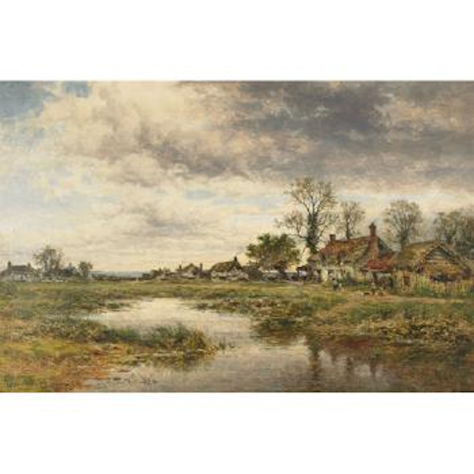 On a Worcestershire common by Benjamin Williams Leader