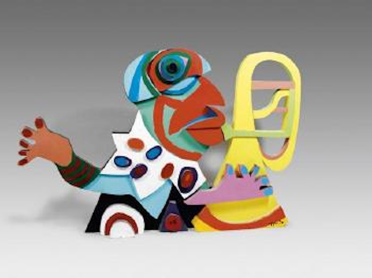 Amsterdam clown by Karel Appel