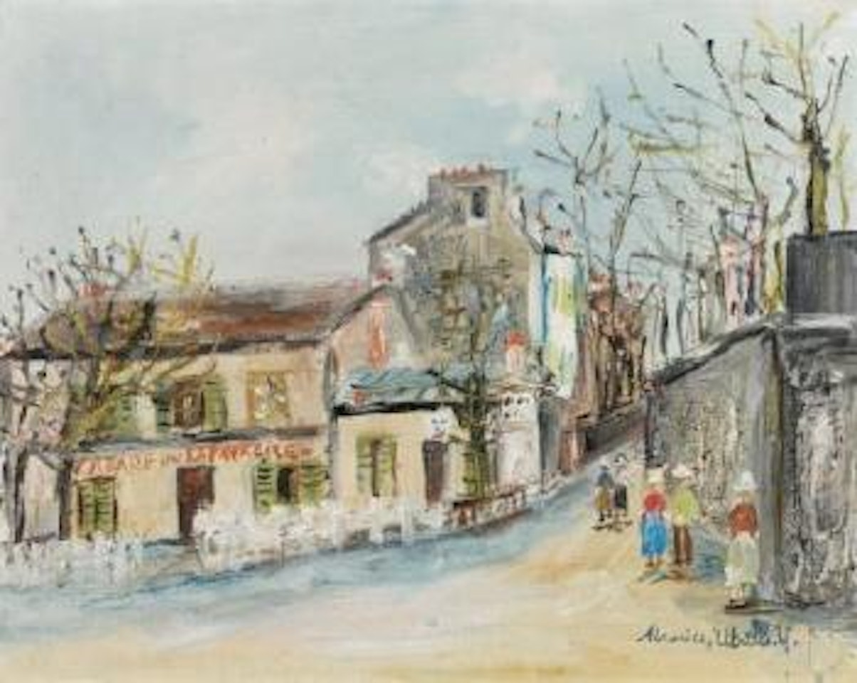 Le lapin agile, a Montmartre by Maurice Utrillo