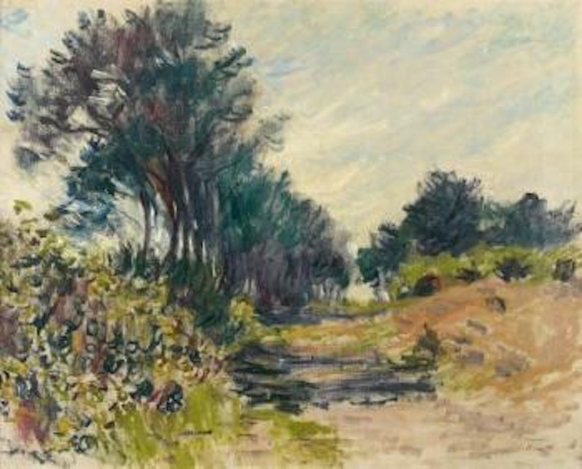 Pins a Varengeville by Claude Monet