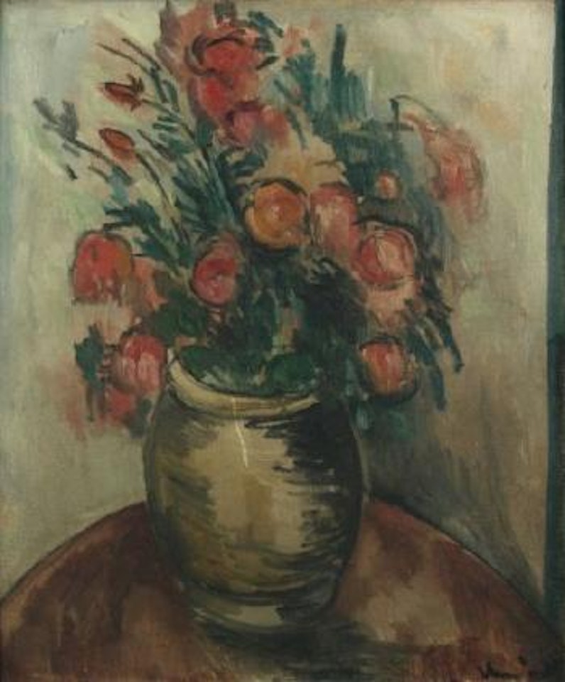 Bouquet de fleurs dans un vase by Maurice de Vlaminck