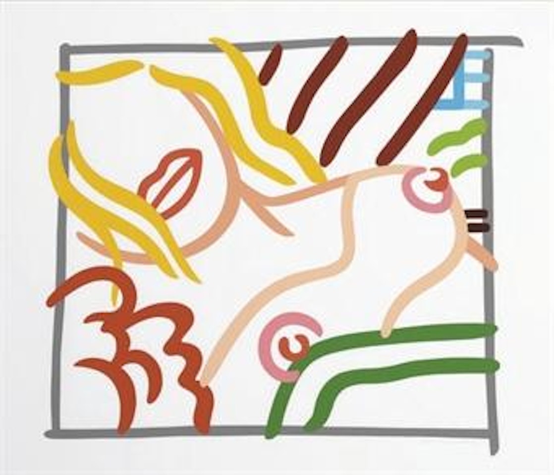 New Bedroom Blonde Doodle by Tom Wesselmann