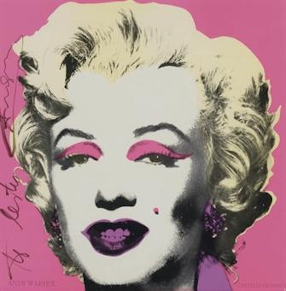 Marilyn (Announcement) (not in F & S) by Andy Warhol