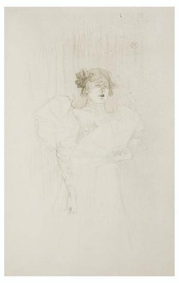 Luce Myrès, de face by Henri de Toulouse-Lautrec