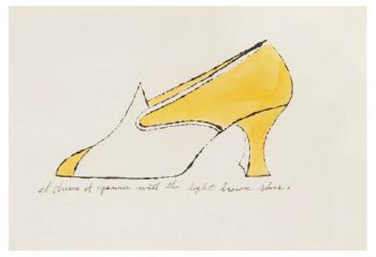 I dream of Jeannie with the light brown shoes by Andy Warhol