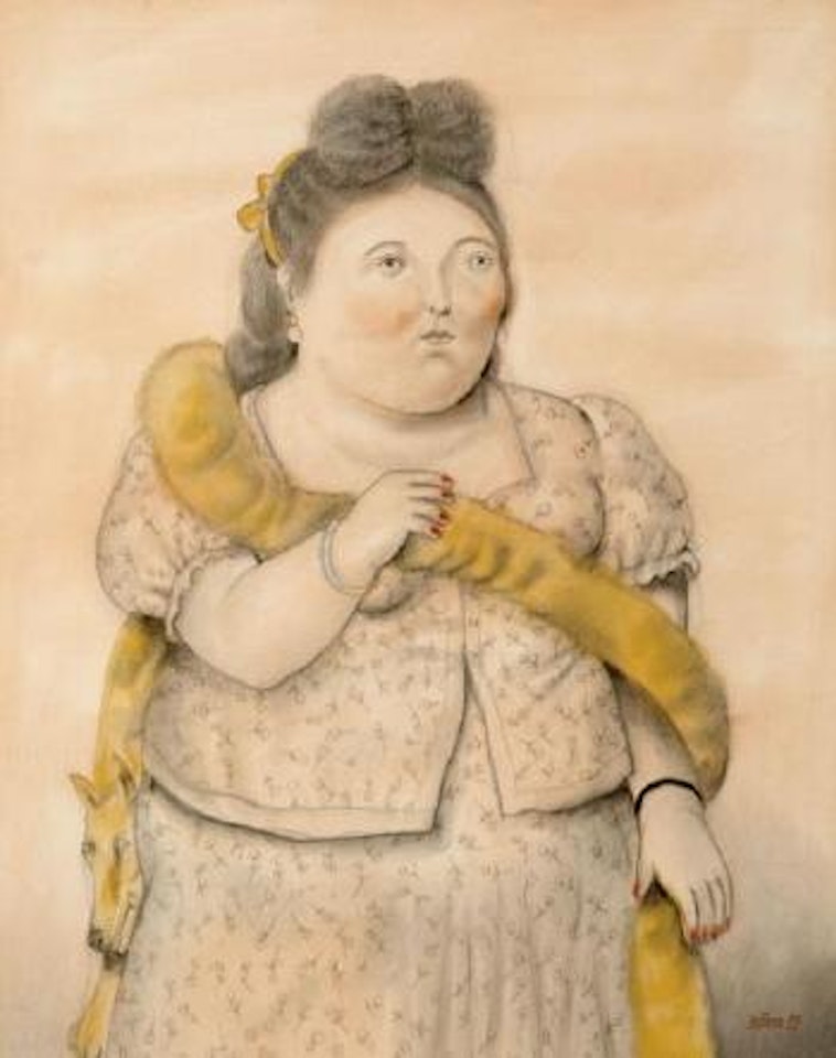Figura di Donna by Fernando Botero