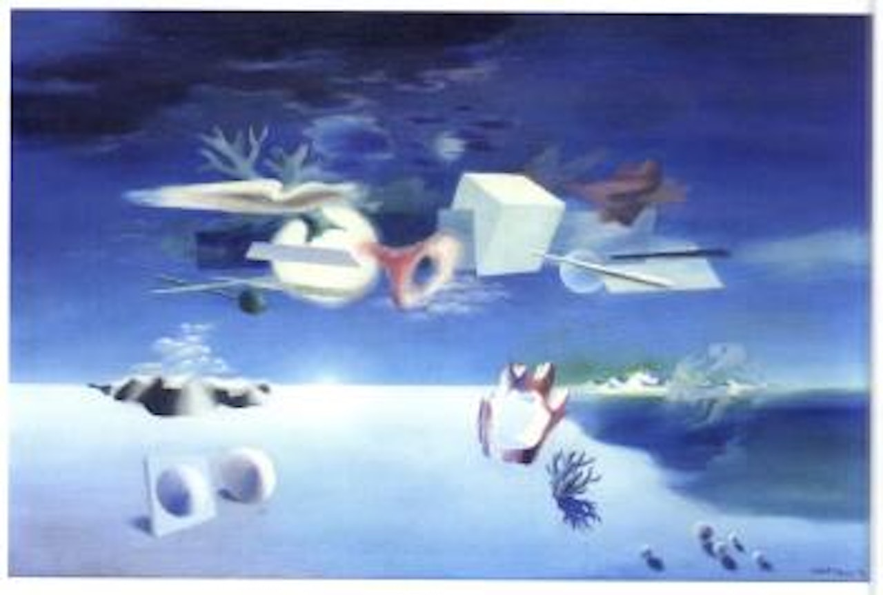 Ein Vorgang in blau by Herbert Bayer