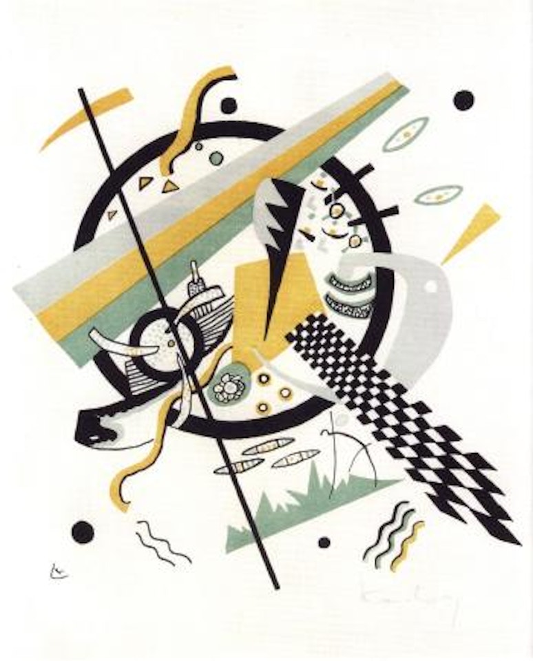 Kleine Welten IV by Wassily Kandinsky