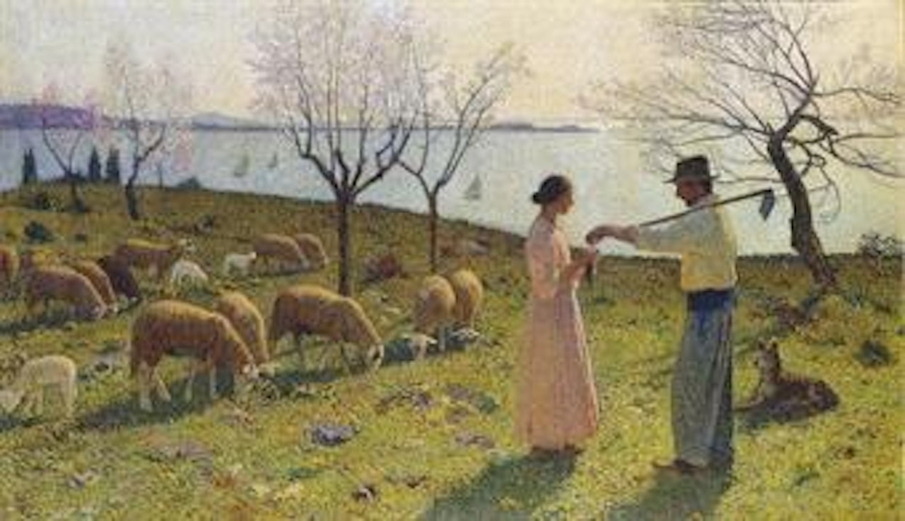 Idylle by Henri Jean Guillaume Martin